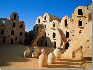 Древний город в Тунисе