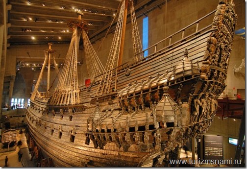 Корабль-Музей Васа в Стокгольме